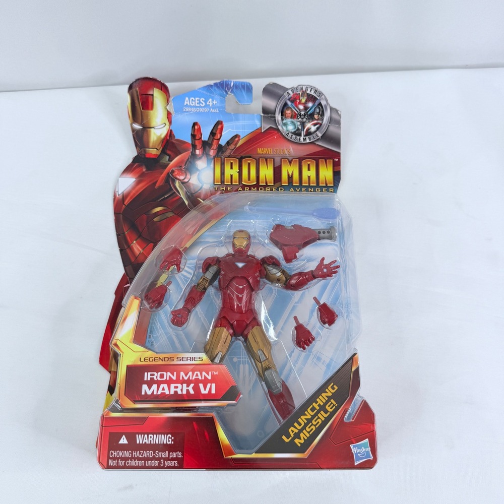 Hasbro Marvel Legends Iron Man Mark VI The Armored Avenger Action Figure 29846